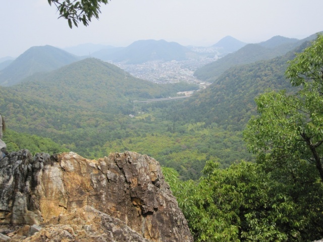 東坂からの風景　※写真はお友達にいただきました