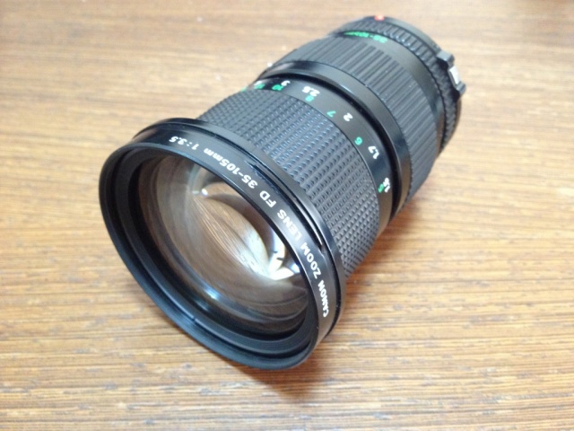 Canon NewFD35-105mm F3.5 マクロズームレンズ